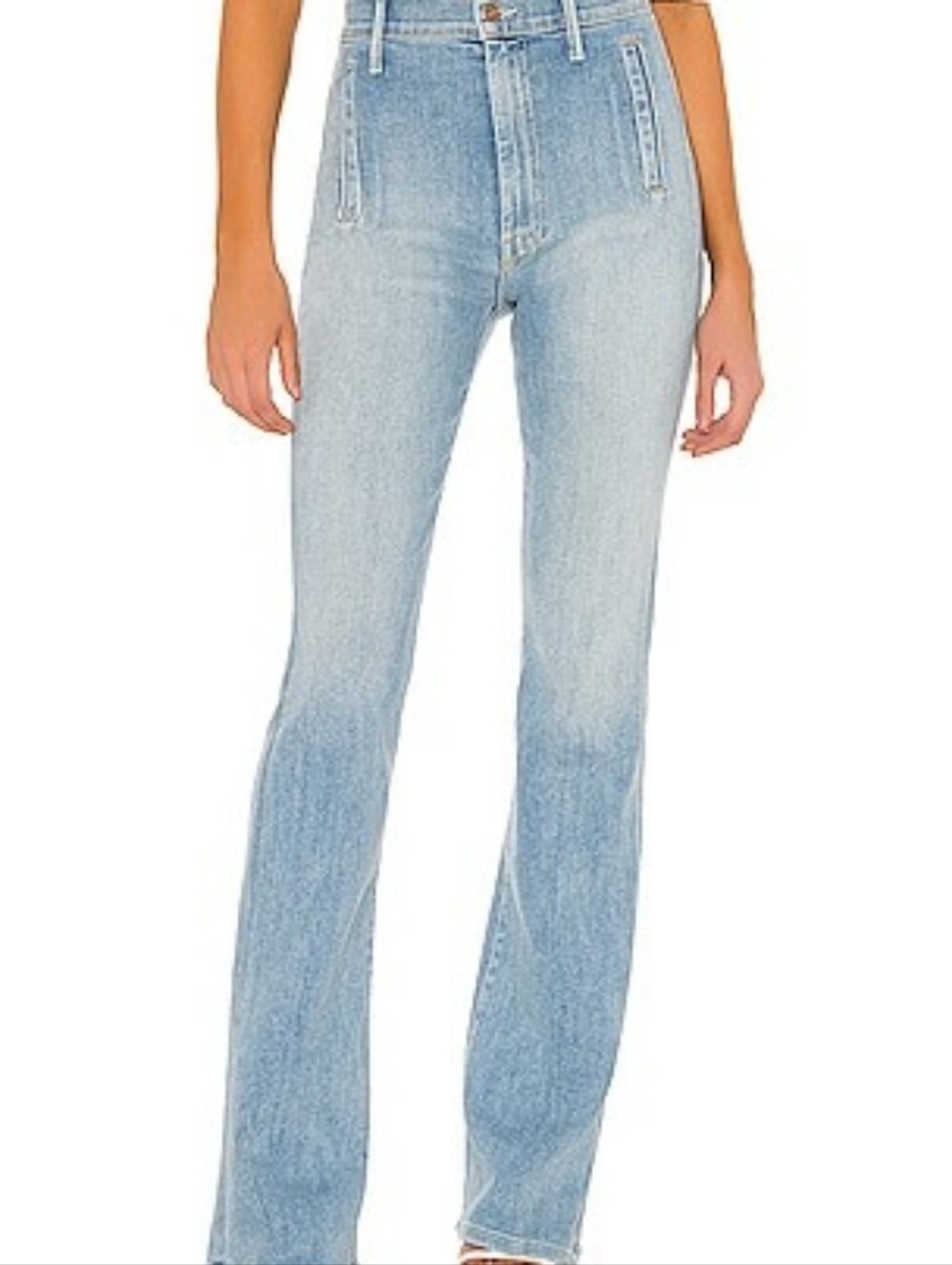MOTHER The Drama High-Rise Flare Trouser Jeans | Mapping It Out Wash | Size 30